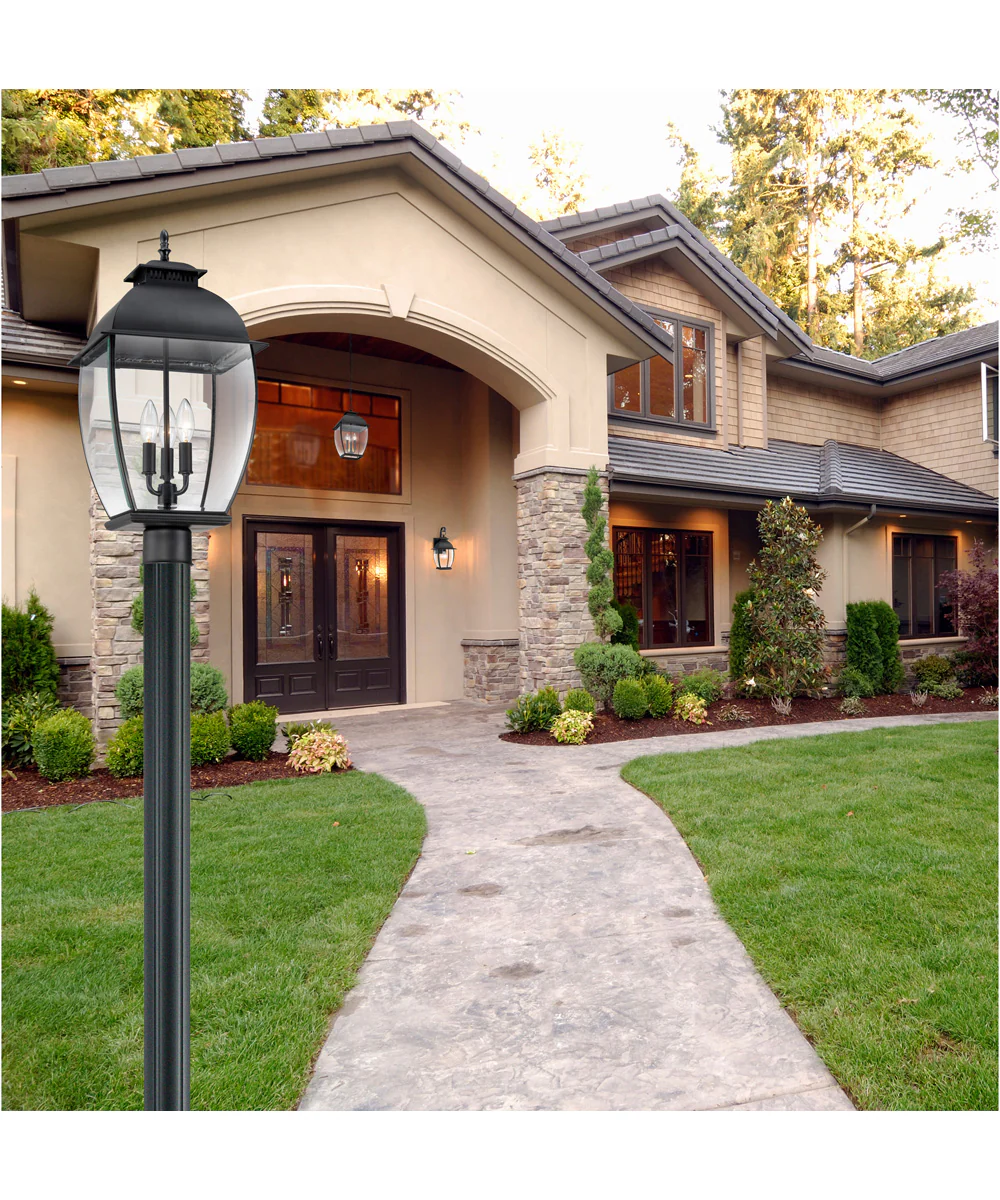 Bain Small 1-light Outdoor Wall Light Mystic Black - Image 6