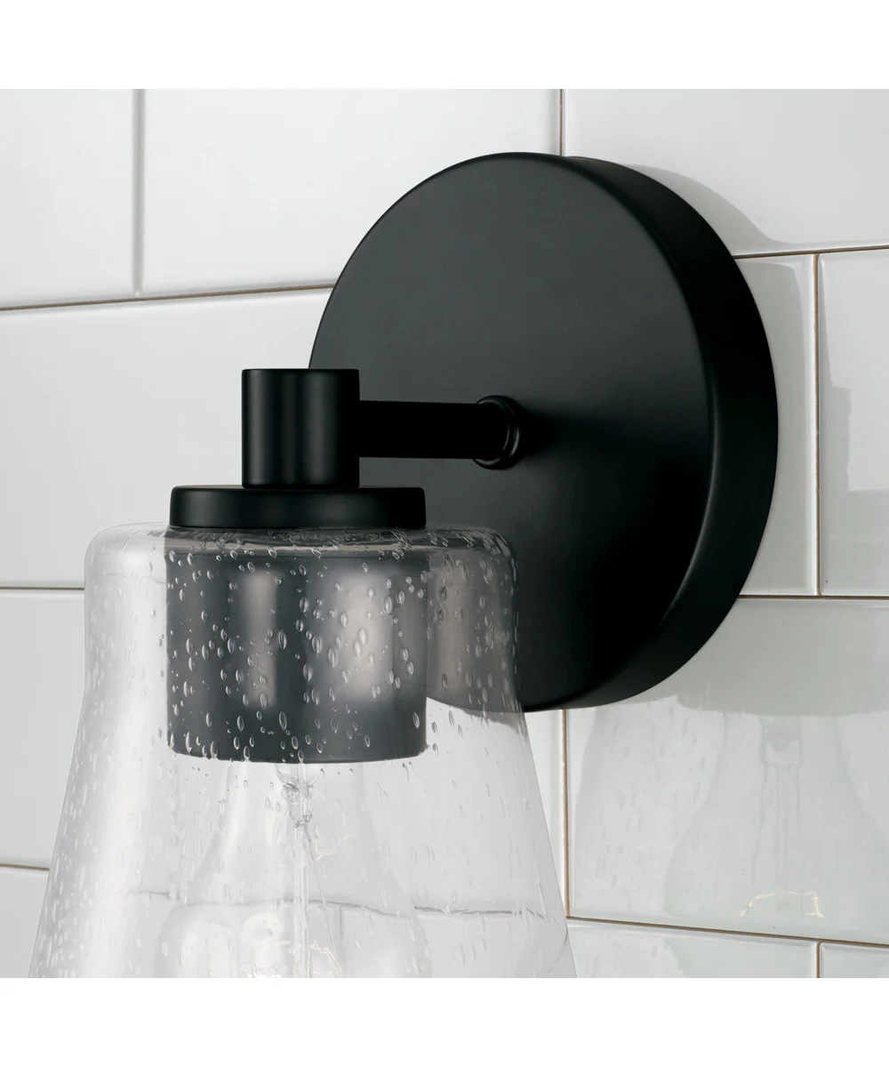 Baker 1-Light Sconce Matte Black - Image 3