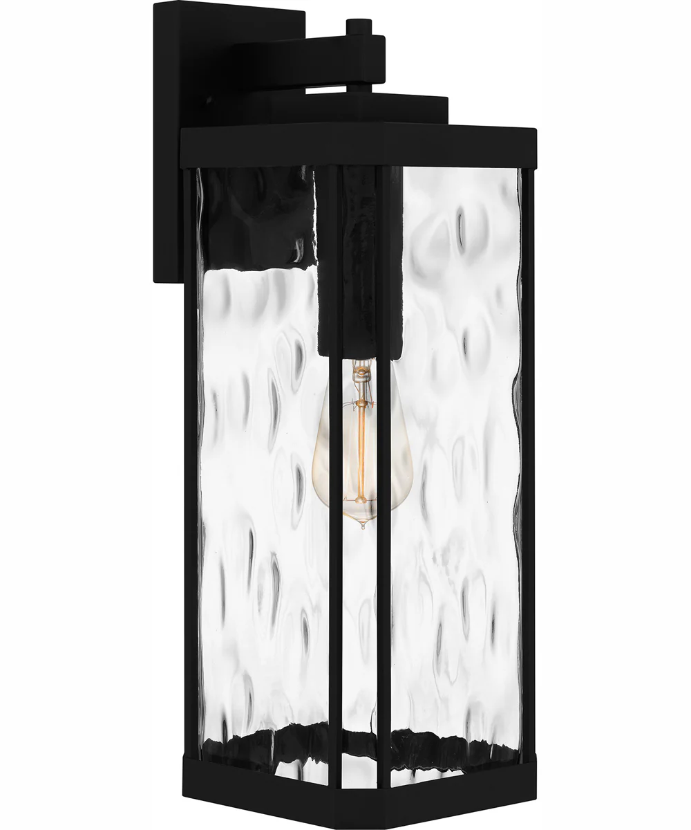 Balchier Large 1-light Outdoor Wall Light Matte Black - Image 2