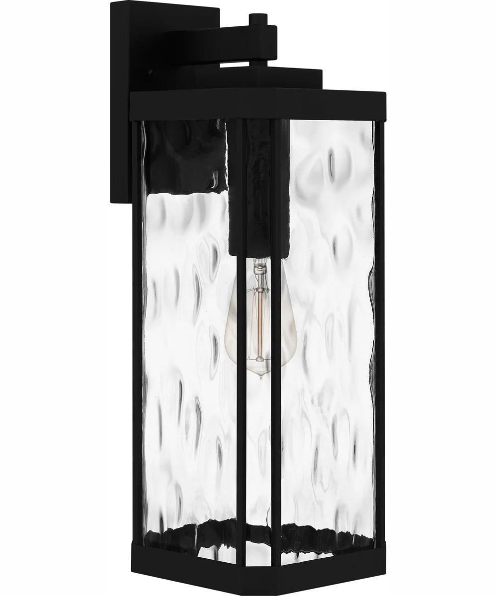 Balchier Large 1-light Outdoor Wall Light Matte Black - Image 3
