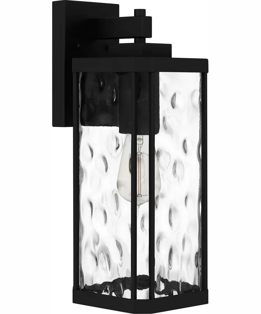 Balchier Medium 1-light Outdoor Wall Light Matte Black - Image 3