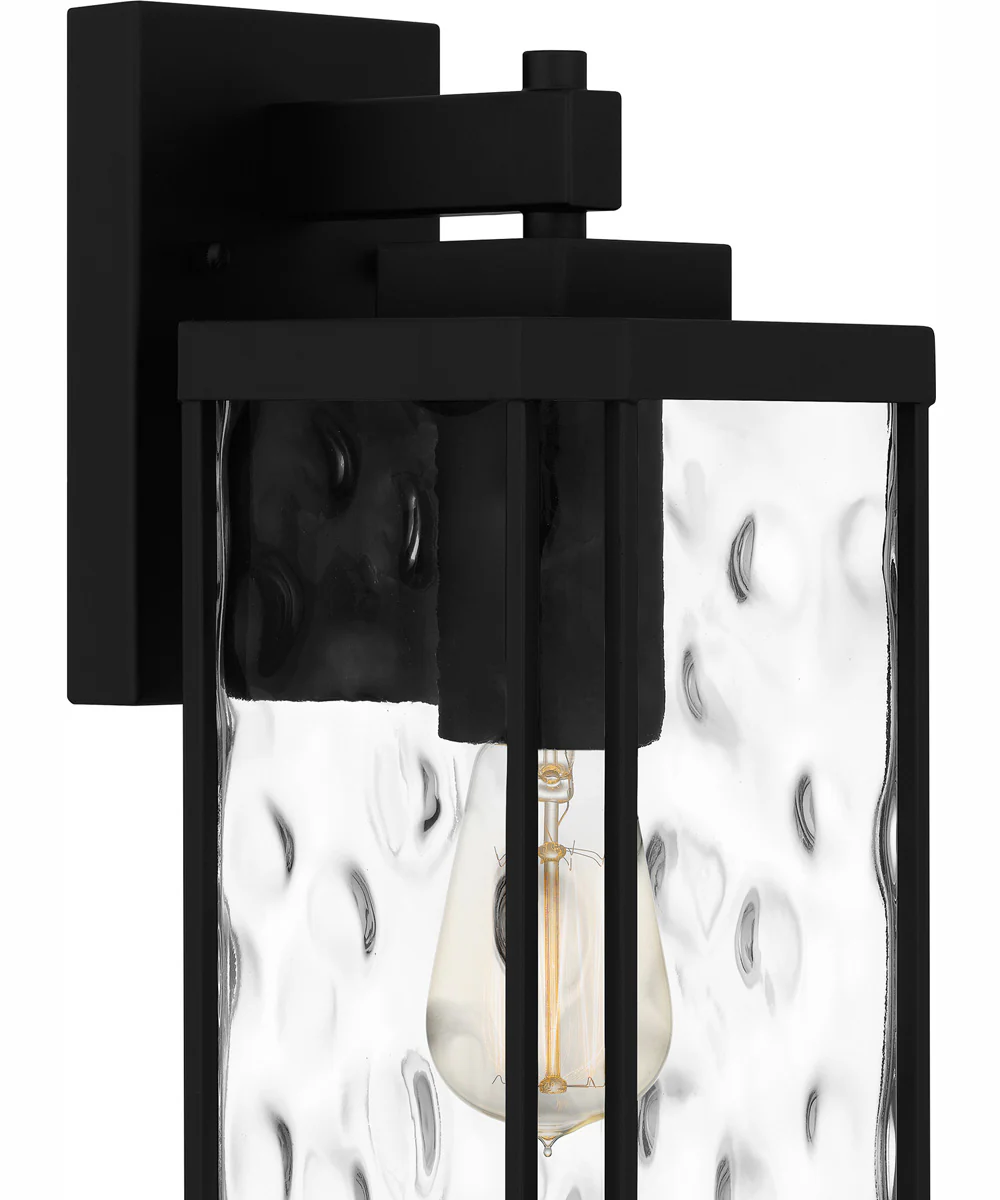 Balchier Medium 1-light Outdoor Wall Light Matte Black - Image 6