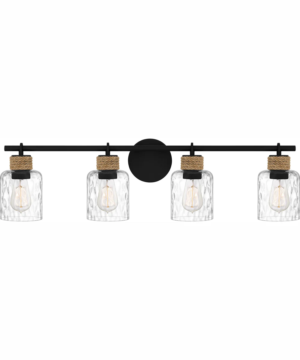 Baltic Extra Large 4-light Bath Light Matte Black - Image 2