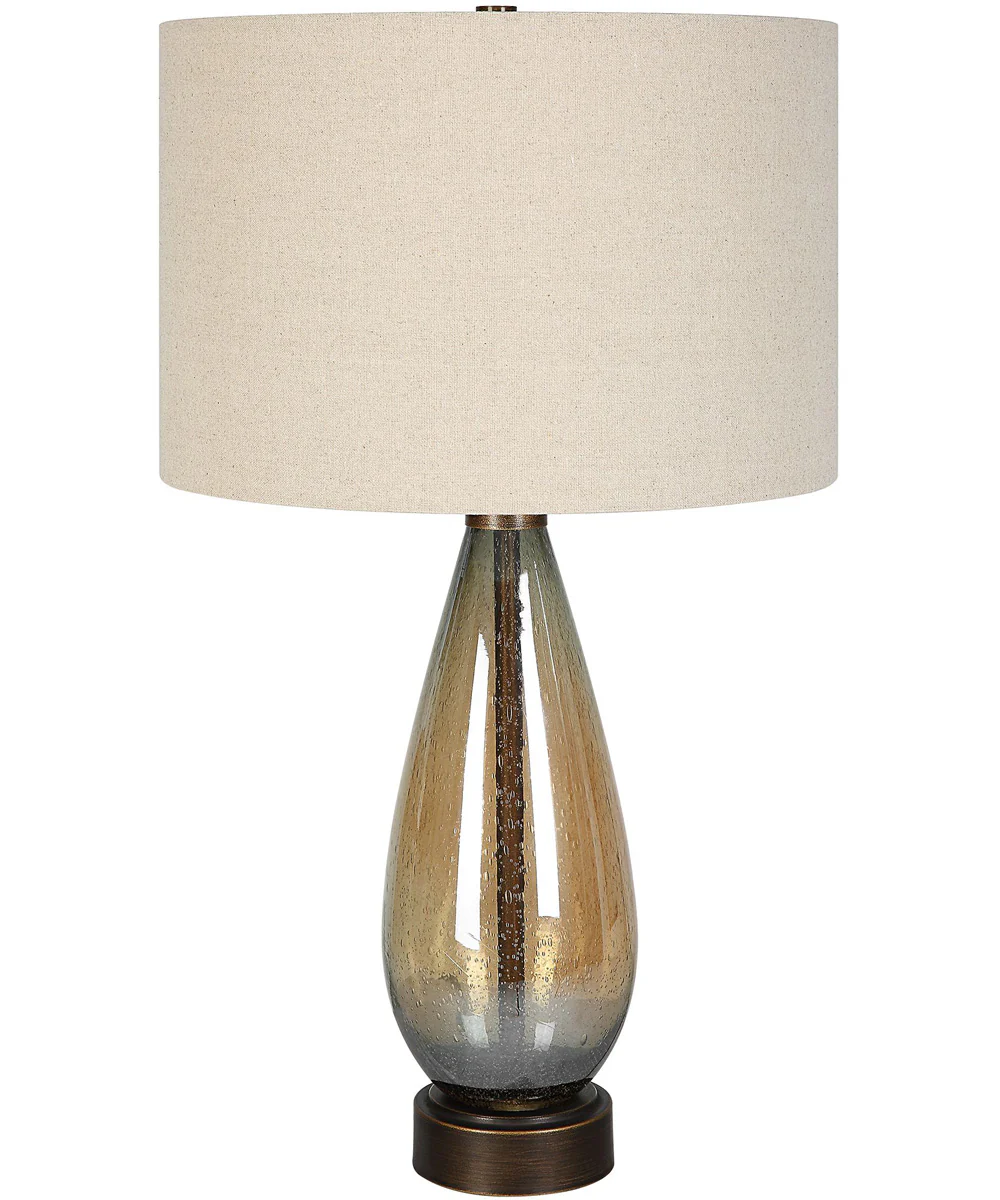 Baltic Teardrop Glass Table Lamp - Image 4
