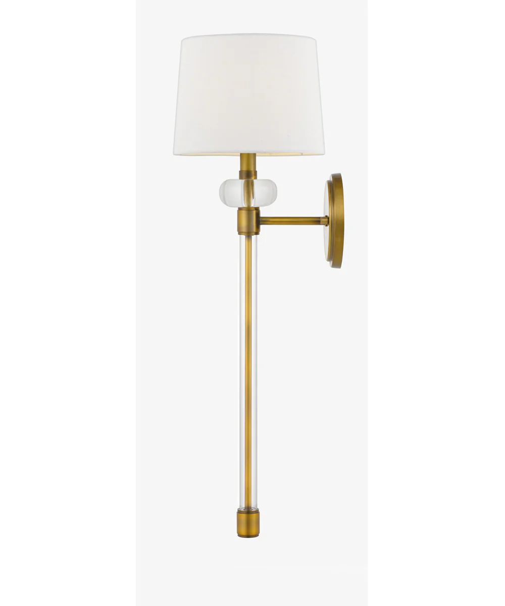 Barbour Small 1-light Wall Sconce Weathered Brass - Image 5
