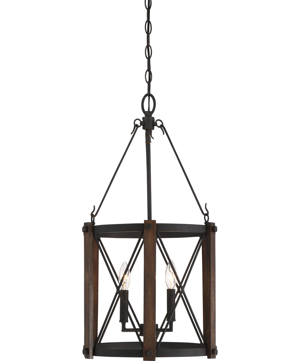 Baron 3-light Pendant Marcado Black - Image 2