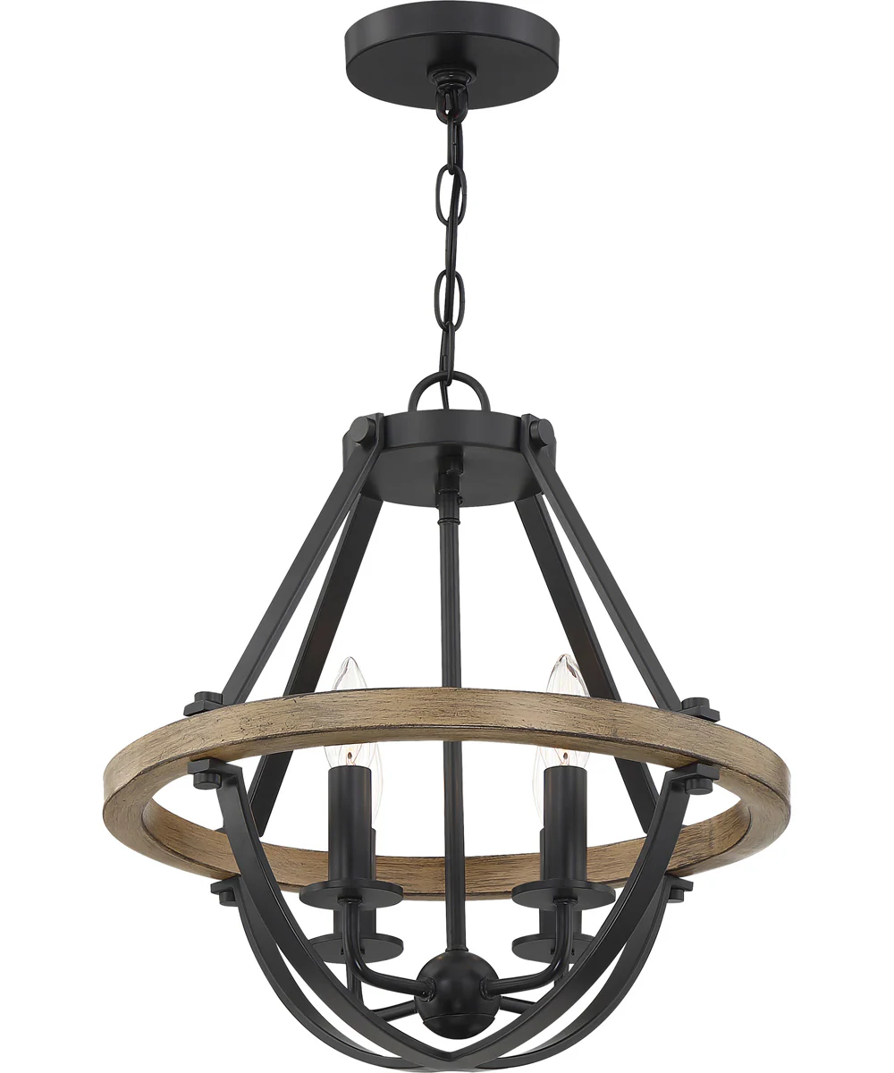 Bartlett 4-light Pendant Earth Black - Image 5