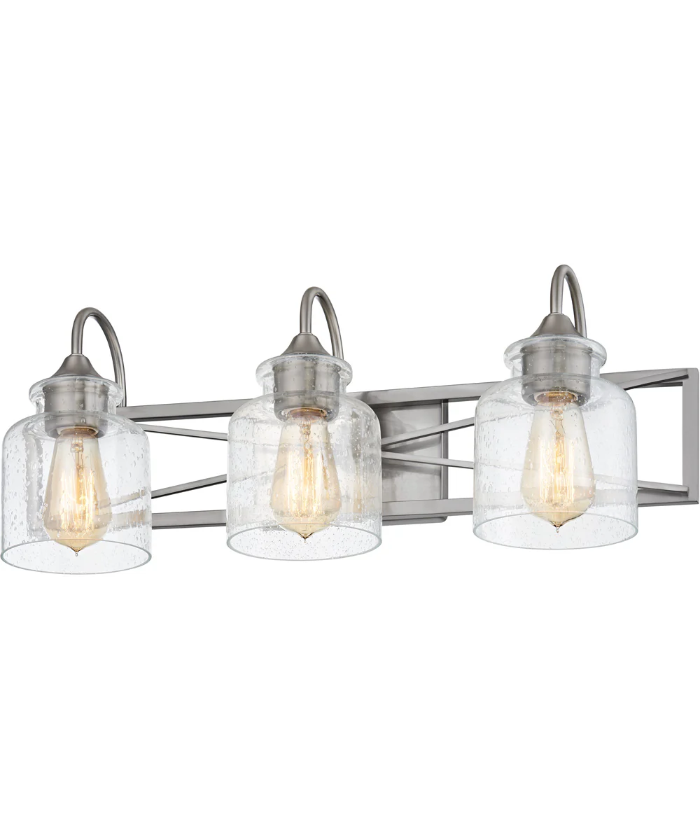 Bartley Large 3-light Bath Light Brushed Nickel - Image 4