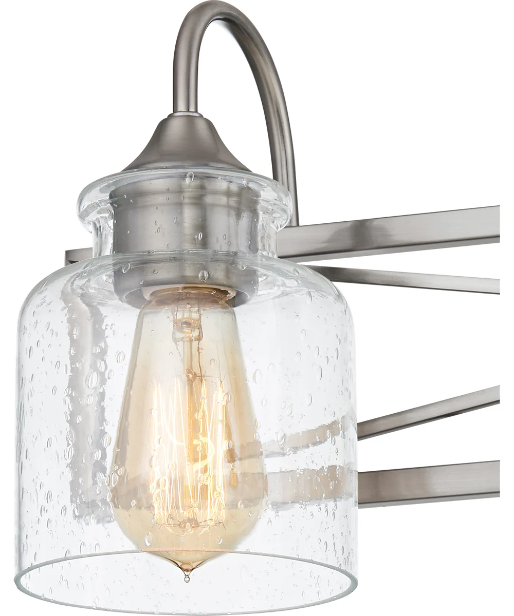 Bartley Large 3-light Bath Light Brushed Nickel - Image 6