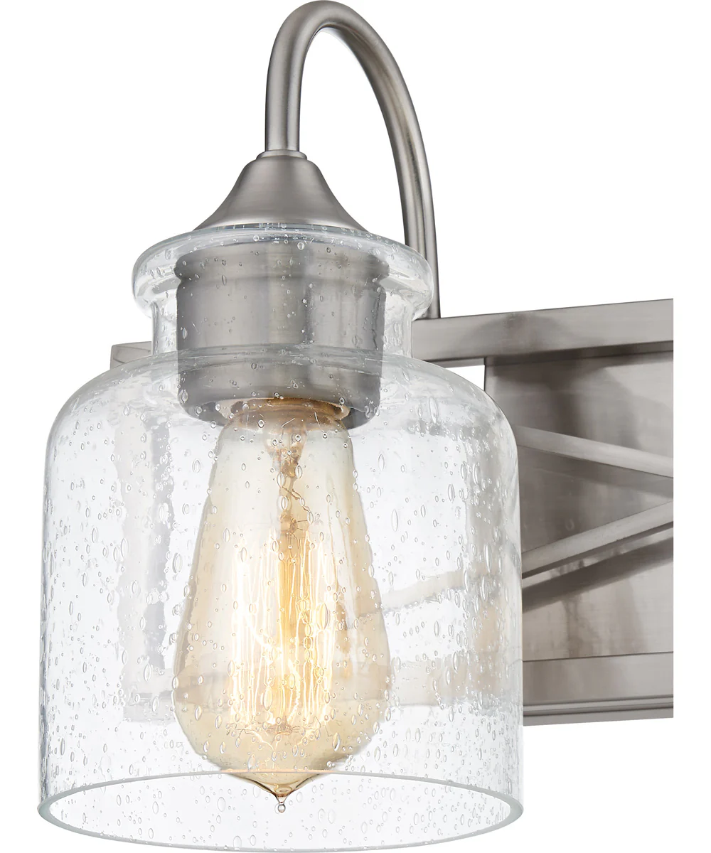 Bartley Medium 2-light Bath Light Brushed Nickel - Image 6