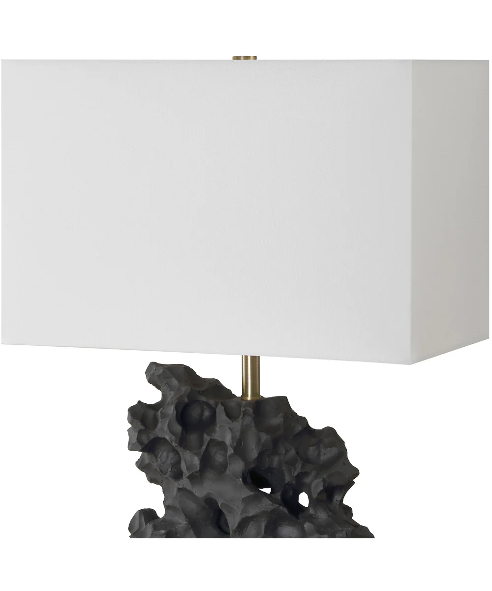 Basalt Black Stone Table Lamp - Image 5