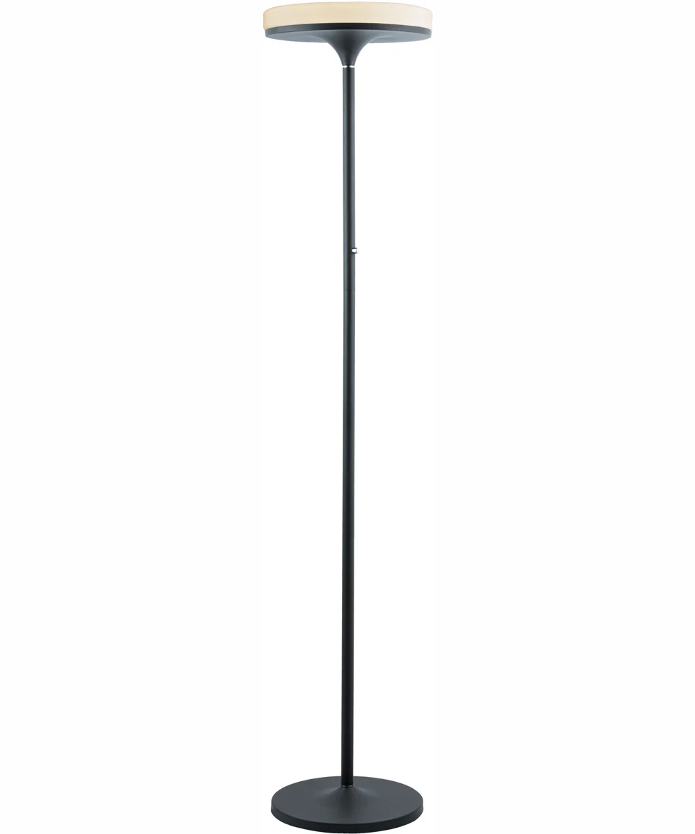 Batson 1-Light Led Torch Lamp Black