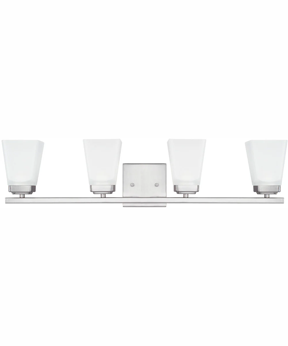 Baxley 4-Light Vanity Brushed Nickel