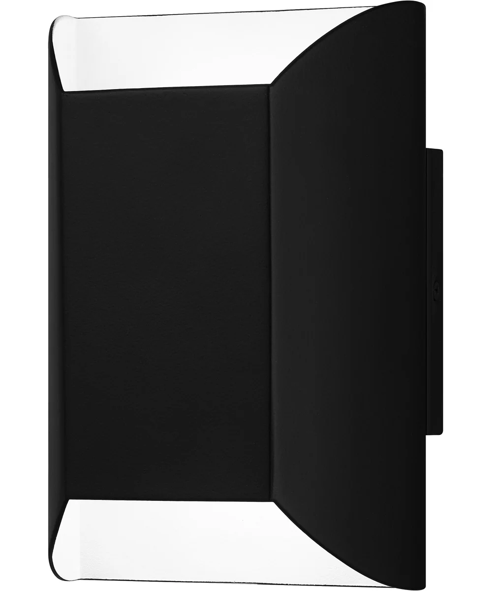 Becklow Small 2-light Outdoor Wall Light Coastal Armour Aluminum Matte Black - Image 4