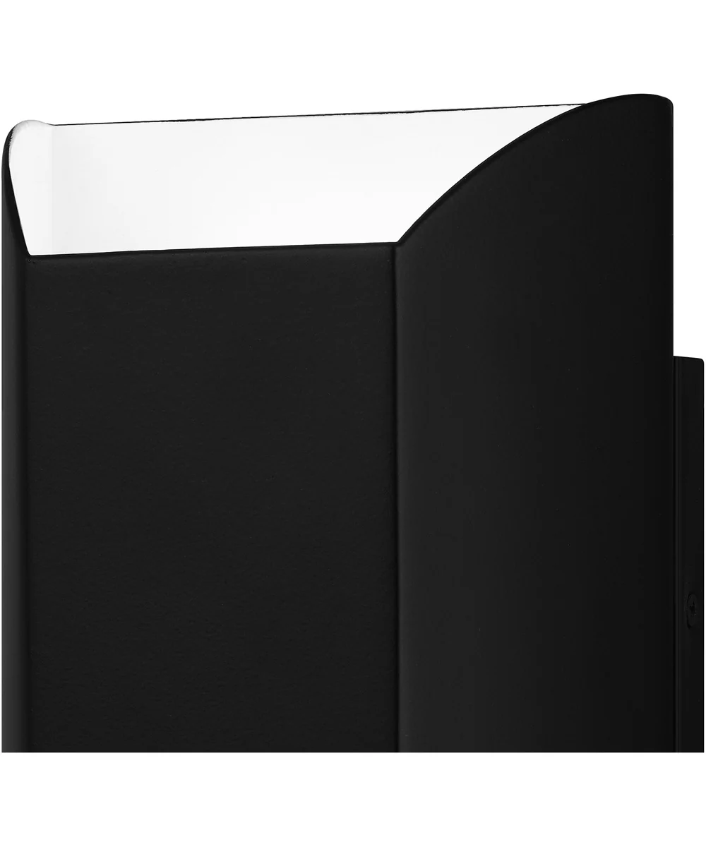 Becklow Small 2-light Outdoor Wall Light Coastal Armour Aluminum Matte Black - Image 6