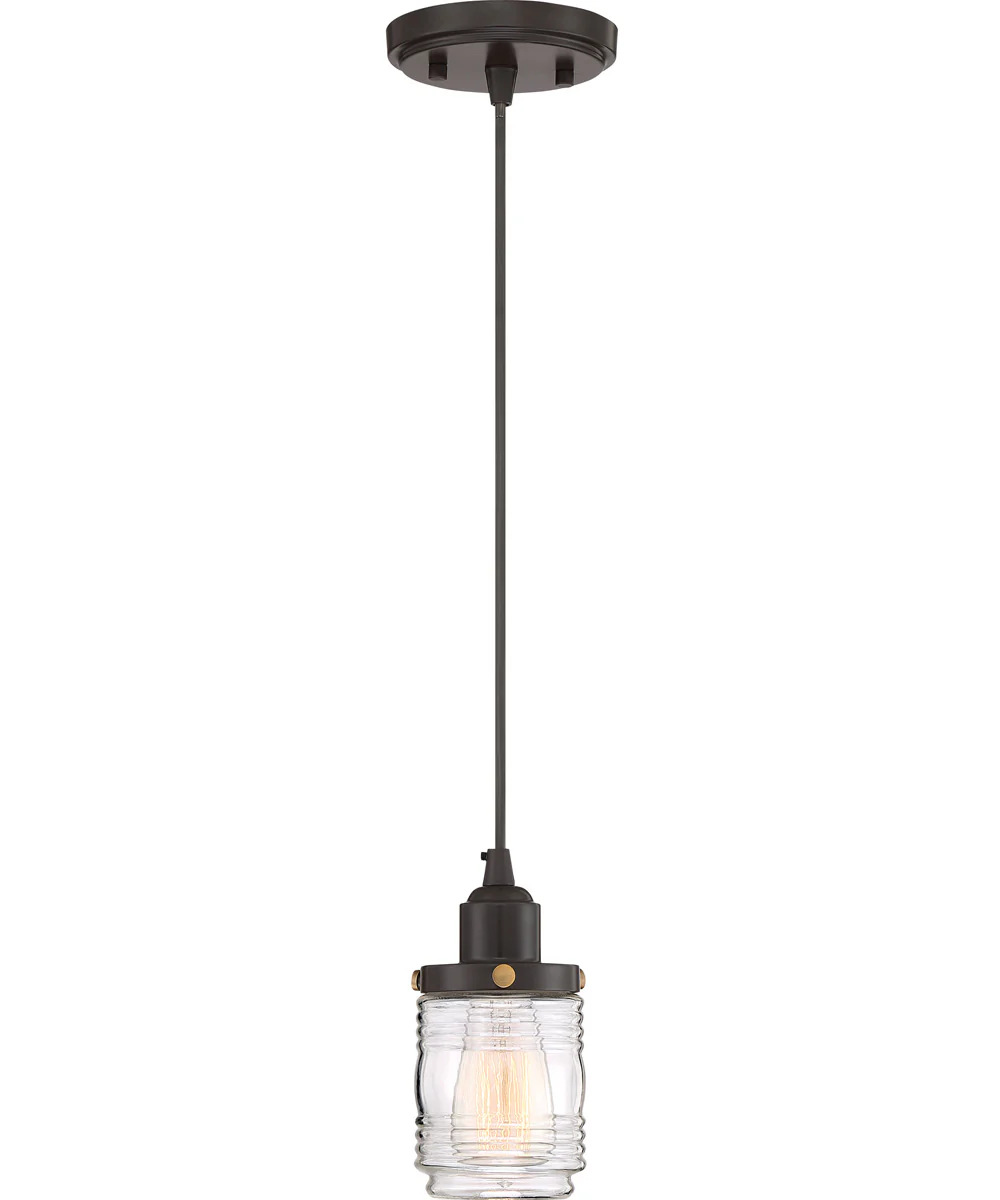 Belmont Small 1-light Mini Pendant Western Bronze - Image 4