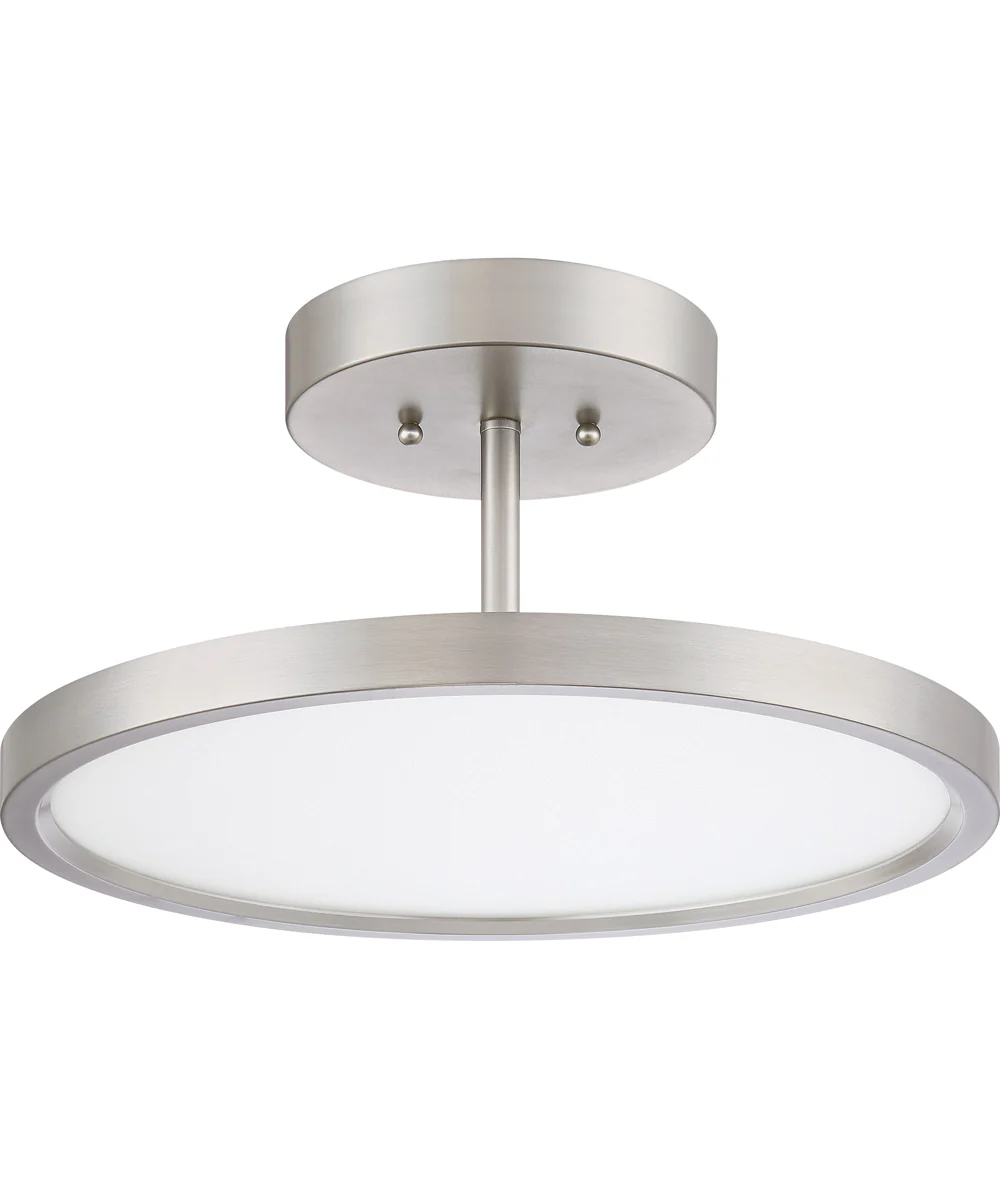 Beltway Semi Flush Mount Brushed Nickel - Image 3
