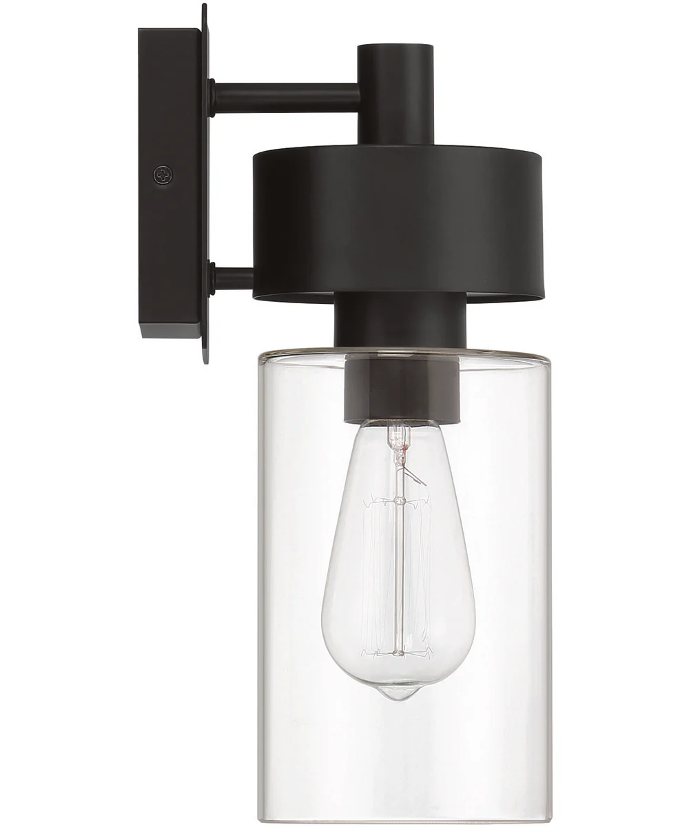 Bennet 1-Light Outdoor Wall Lantern Midnight - Image 5