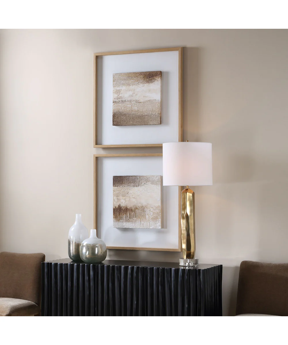 Between Lines Abstract Painting, Set of 2 - Image 3