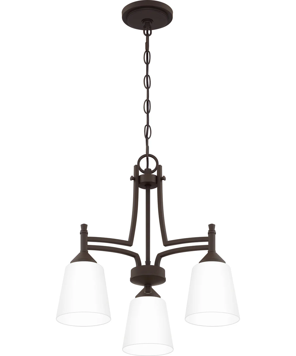 Billingsley 3-light Chandelier Old Bronze - Image 4