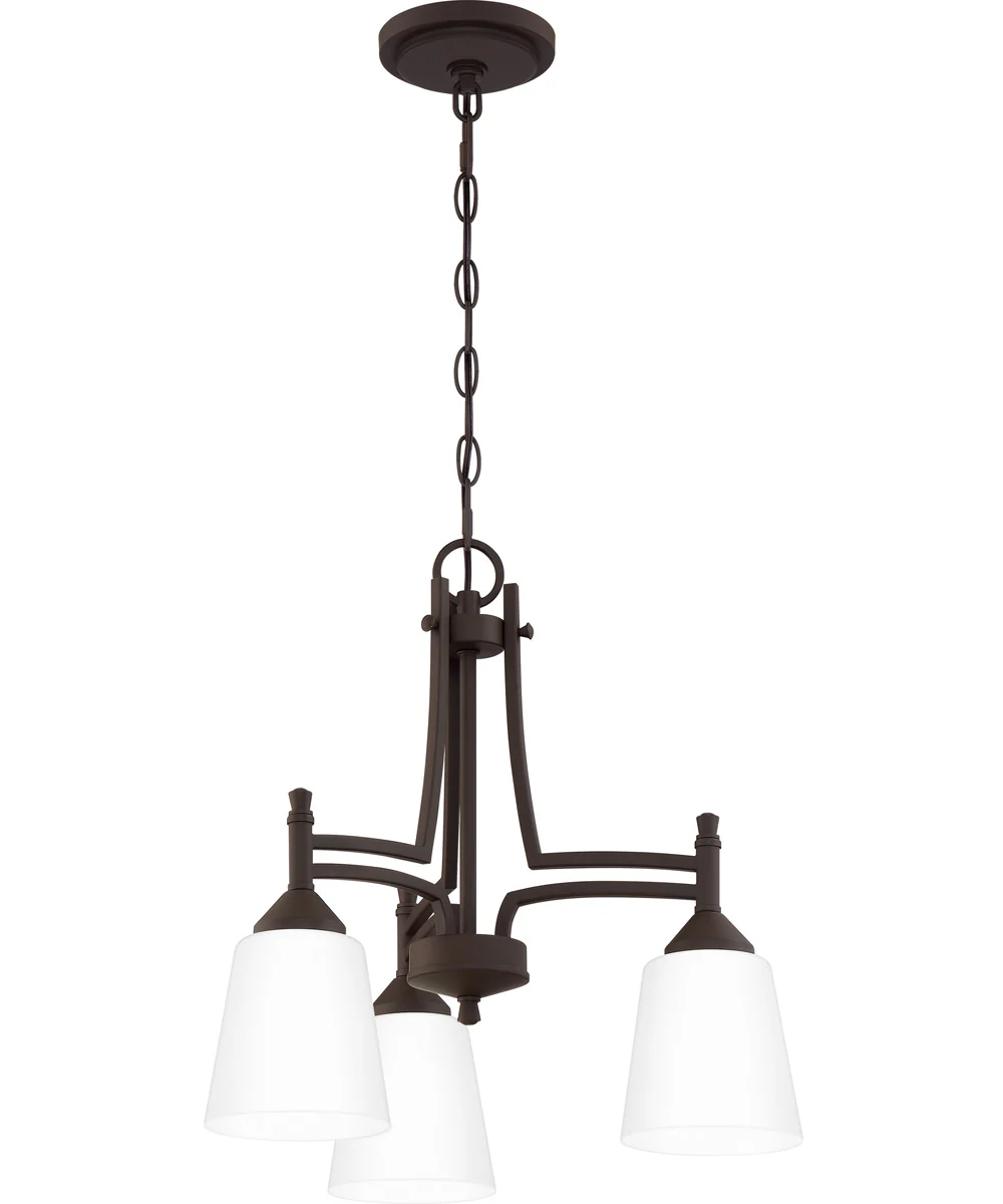 Billingsley 3-light Chandelier Old Bronze - Image 5