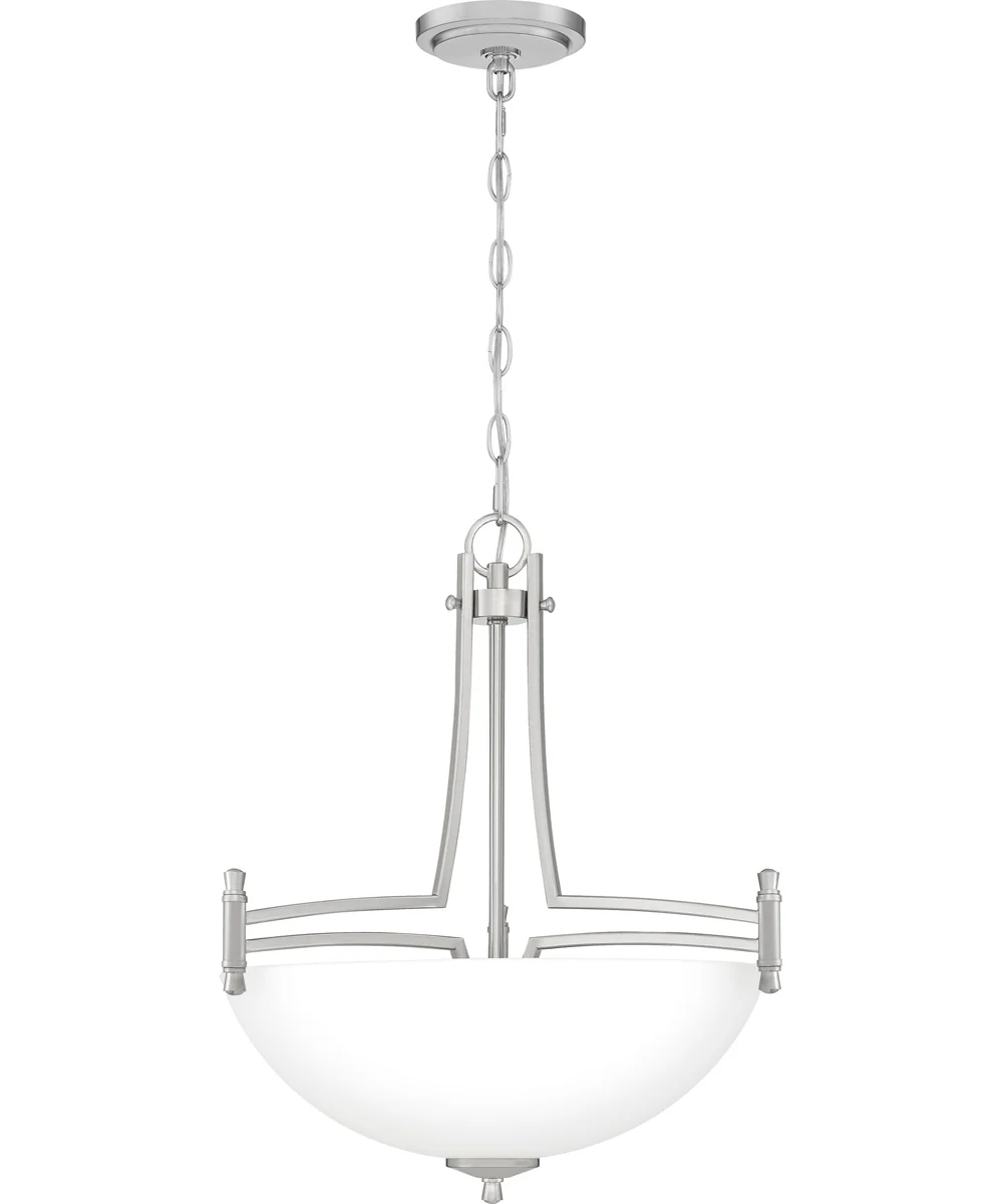 Billingsley 3-light Pendant Brushed Nickel - Image 2