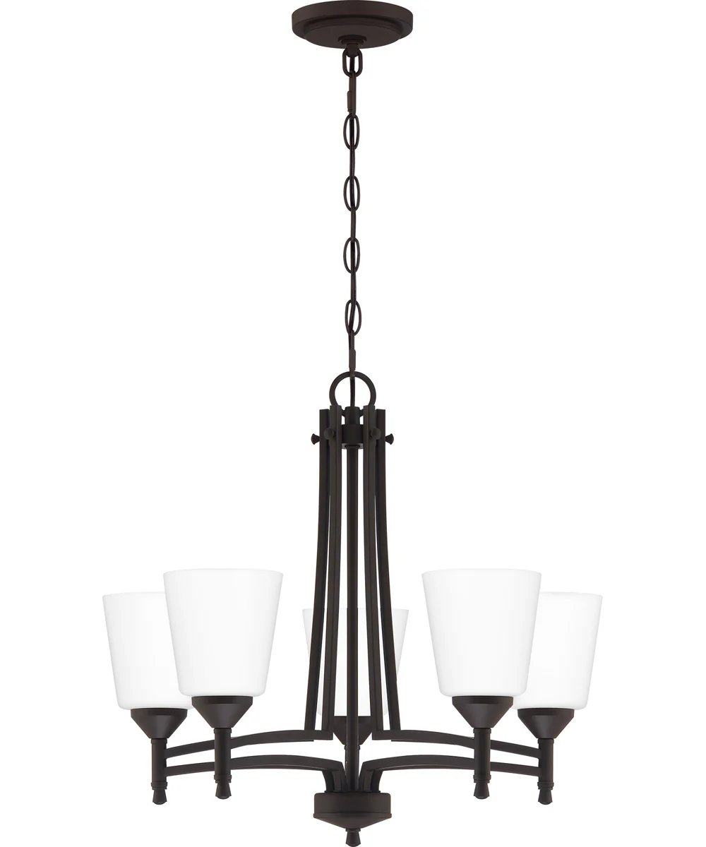 Billingsley 5-light Chandelier Old Bronze