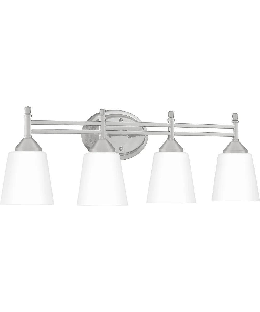 Billingsley Extra Large 4-light Bath Light Brushed Nickel - Image 4