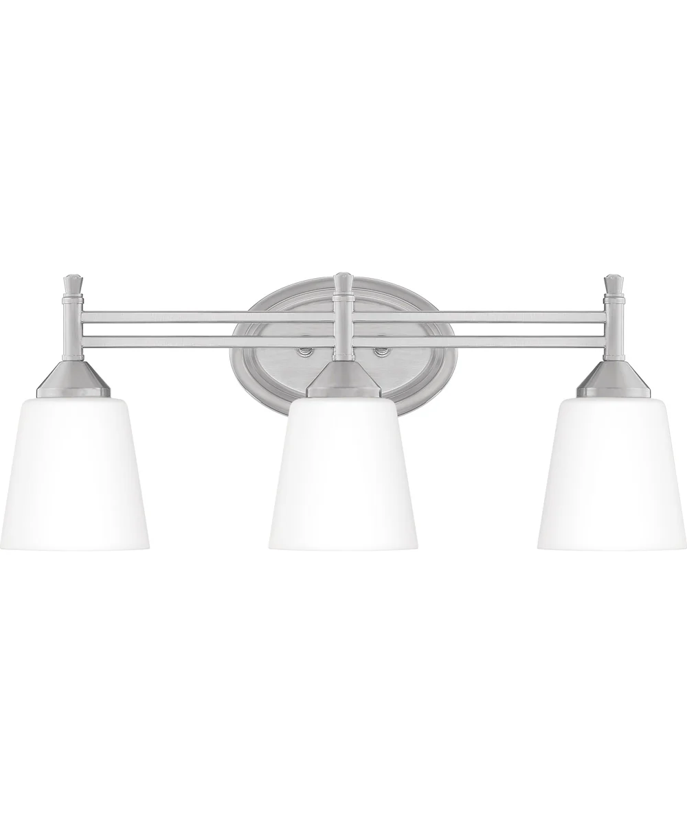 Billingsley Large 3-light Bath Light Brushed Nickel - Image 2