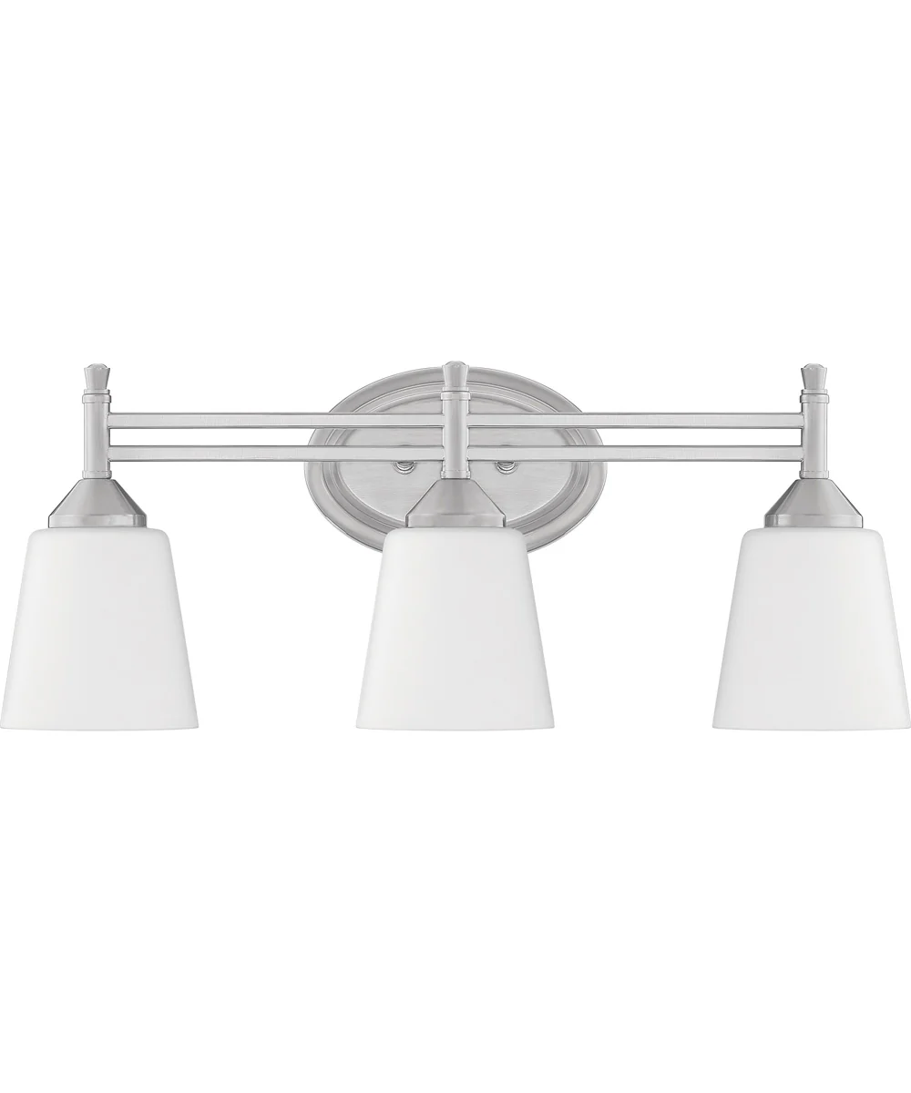 Billingsley Large 3-light Bath Light Brushed Nickel - Image 3