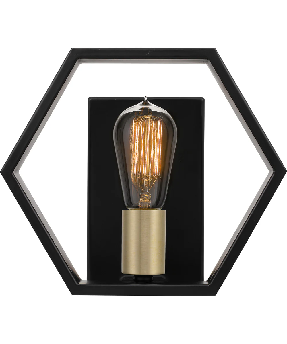 Bismarck Small 1-light Wall Sconce Earth Black - Image 4