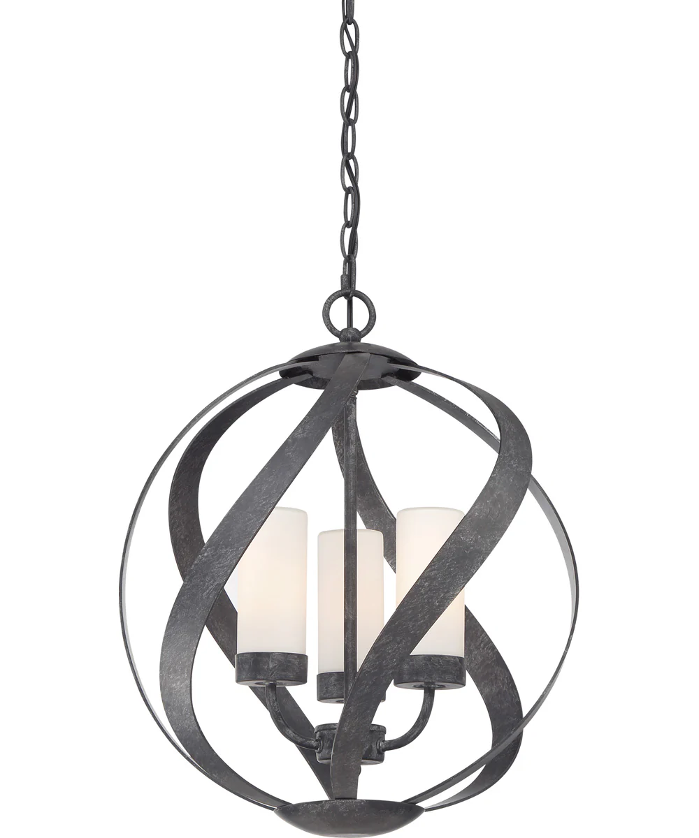 Blacksmith 3-light Pendant Old Black Finish - Image 4