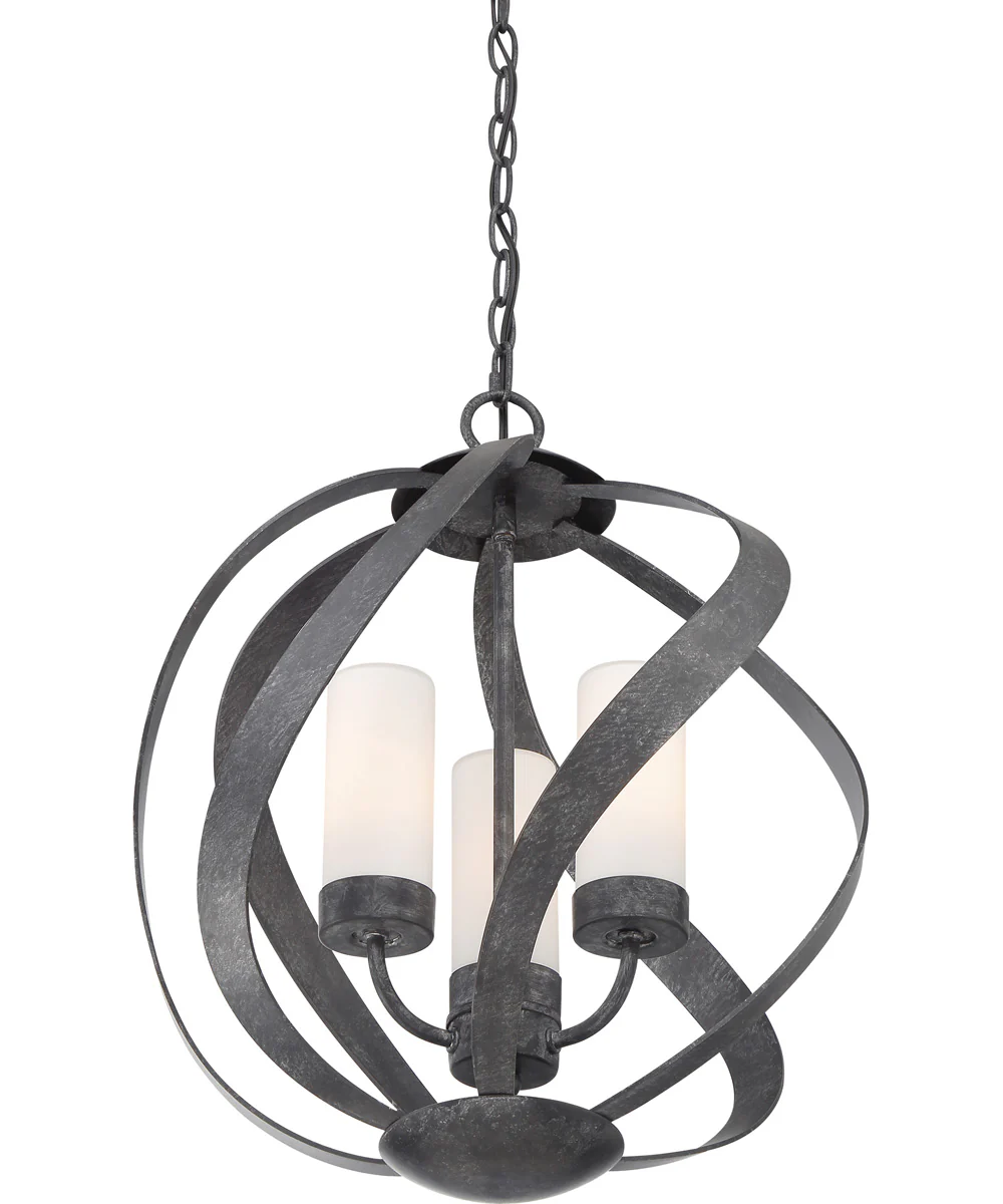 Blacksmith 3-light Pendant Old Black Finish - Image 5