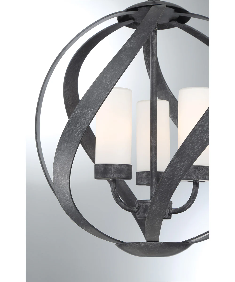 Blacksmith 3-light Pendant Old Black Finish - Image 6