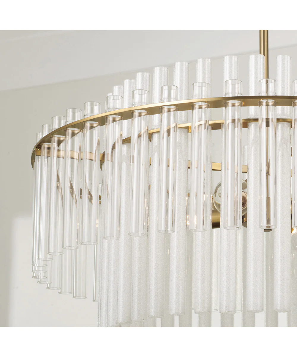 Blair 4-Light Pendant Aged Brass - Image 3