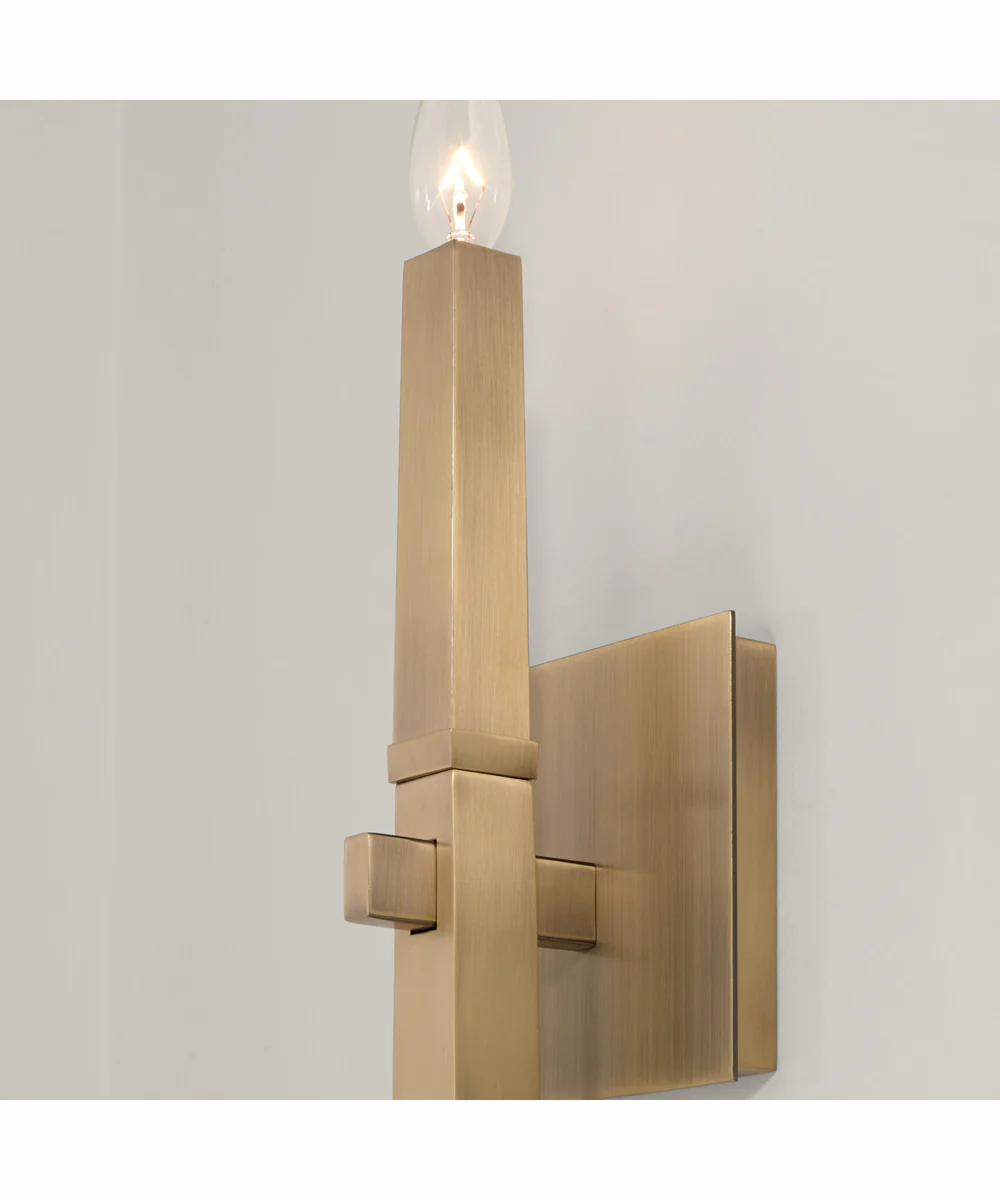 Blake 1-Light Sconce Aged Brass - Image 3