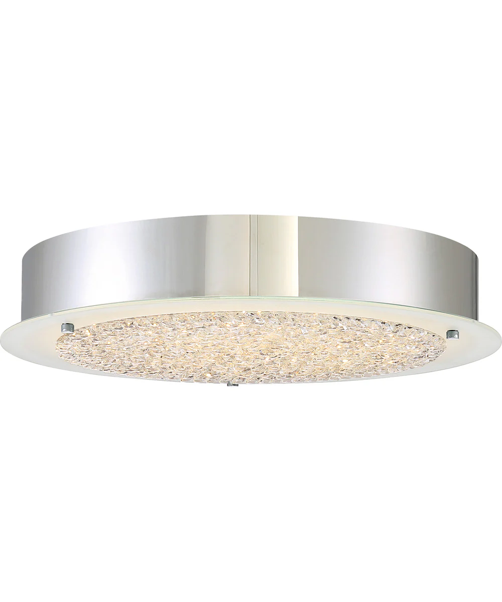 Blaze Large Flush Mount Polished Chrome - Image 2