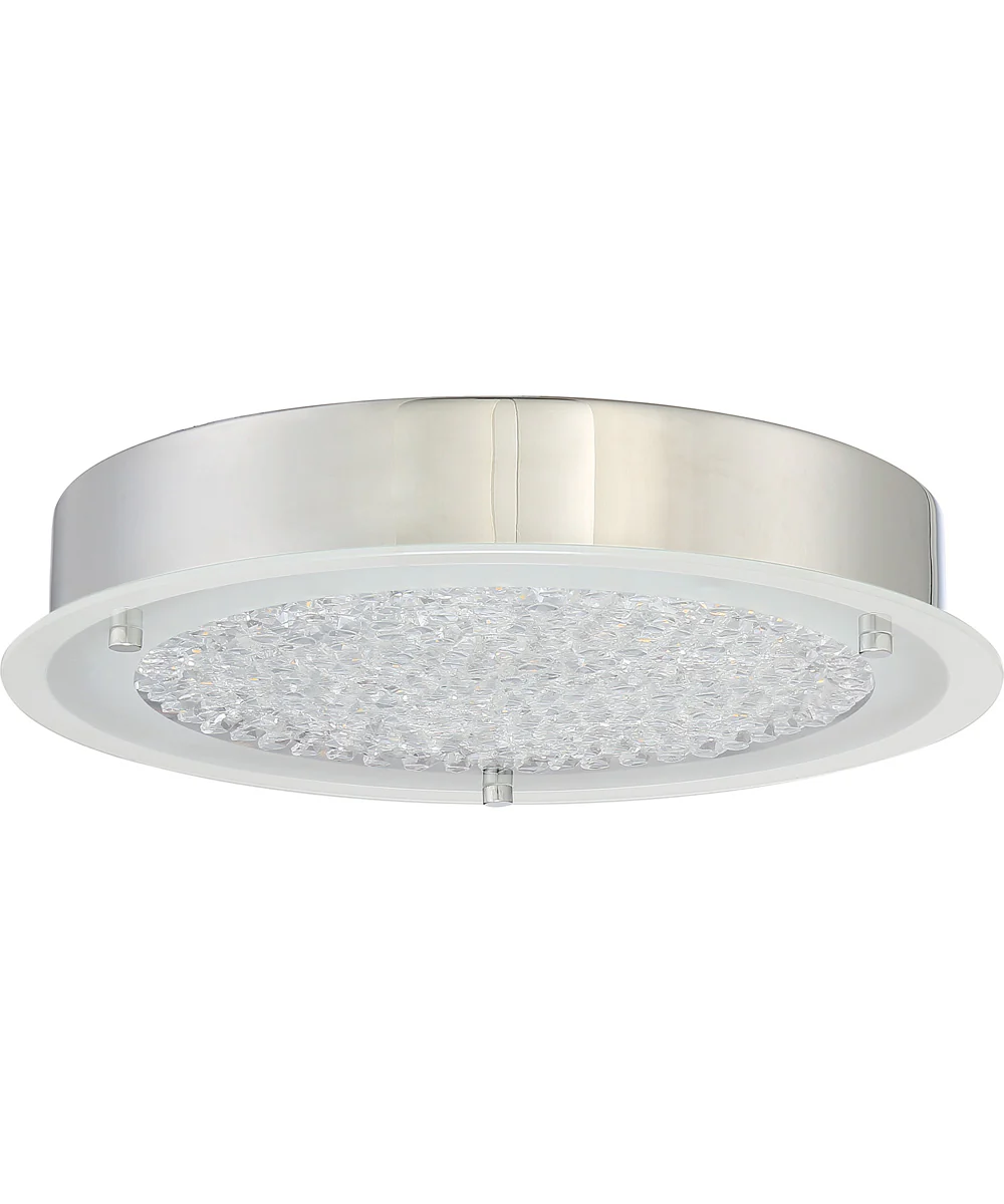 Blaze Small Flush Mount Polished Chrome - Image 3