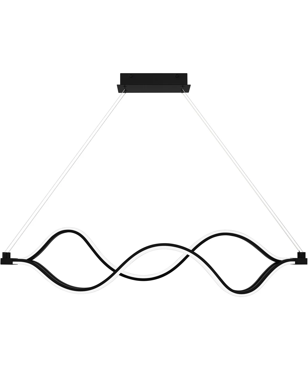 Bleecker Island Light Matte Black