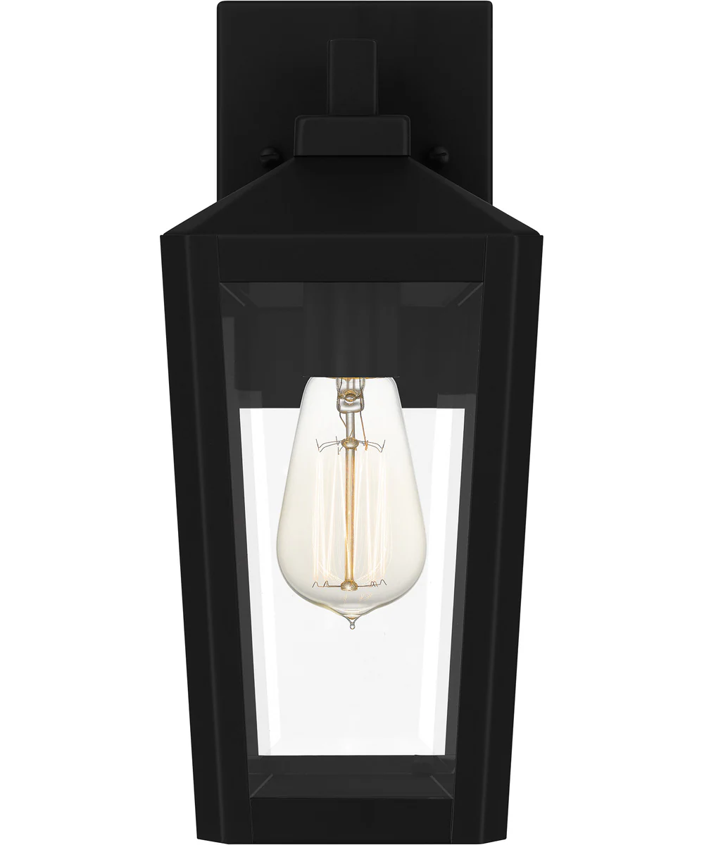 Blomfield Medium 1-light Outdoor Wall Light Matte Black - Image 4
