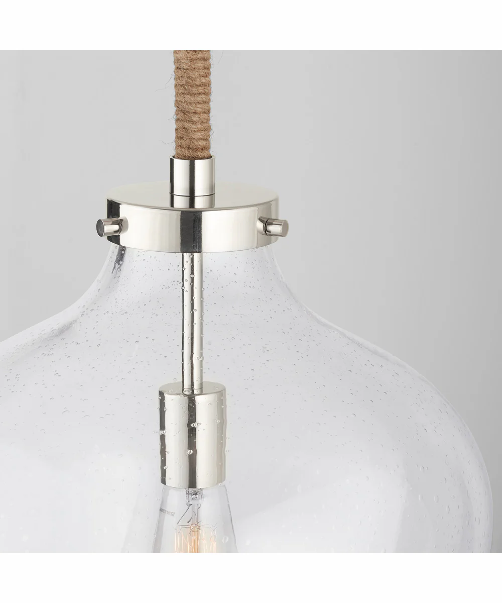 Boland 1-Light Pendant Polished Nickel - Image 3