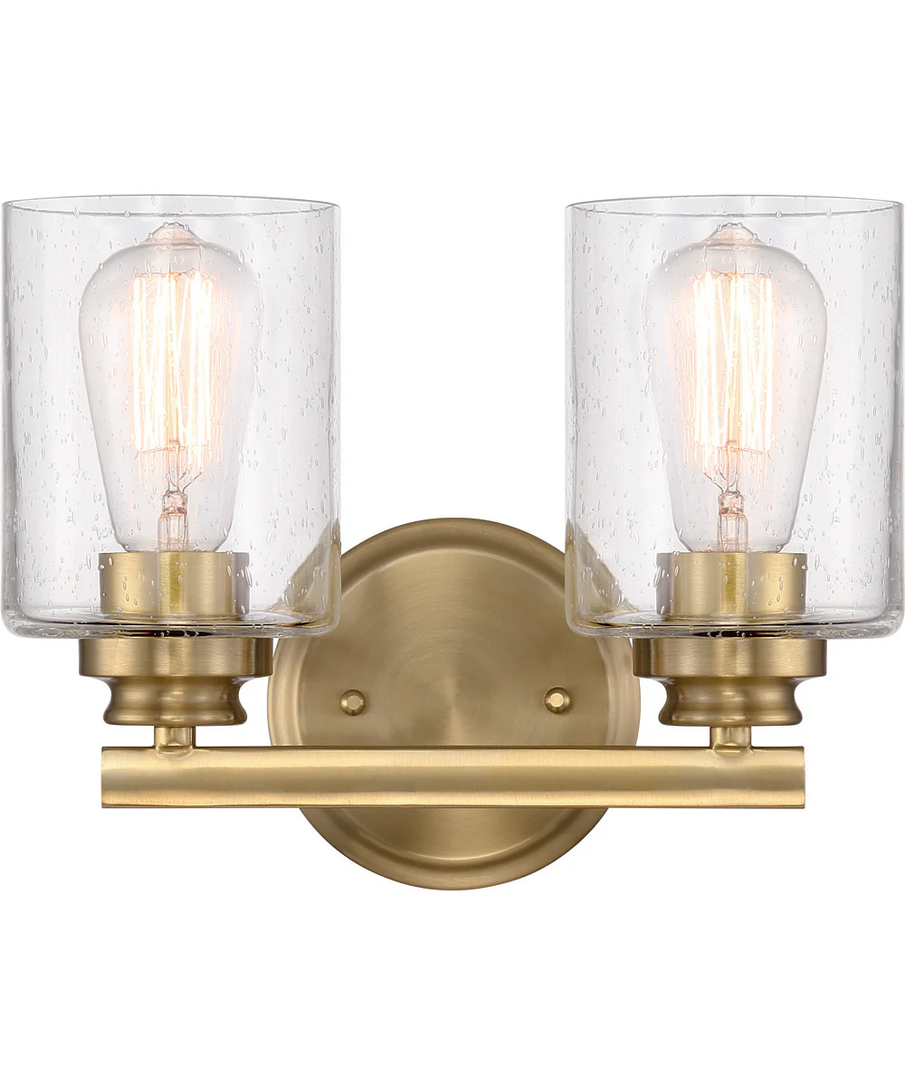 Bolden 2-Light Vanity Satin Brass - Image 4
