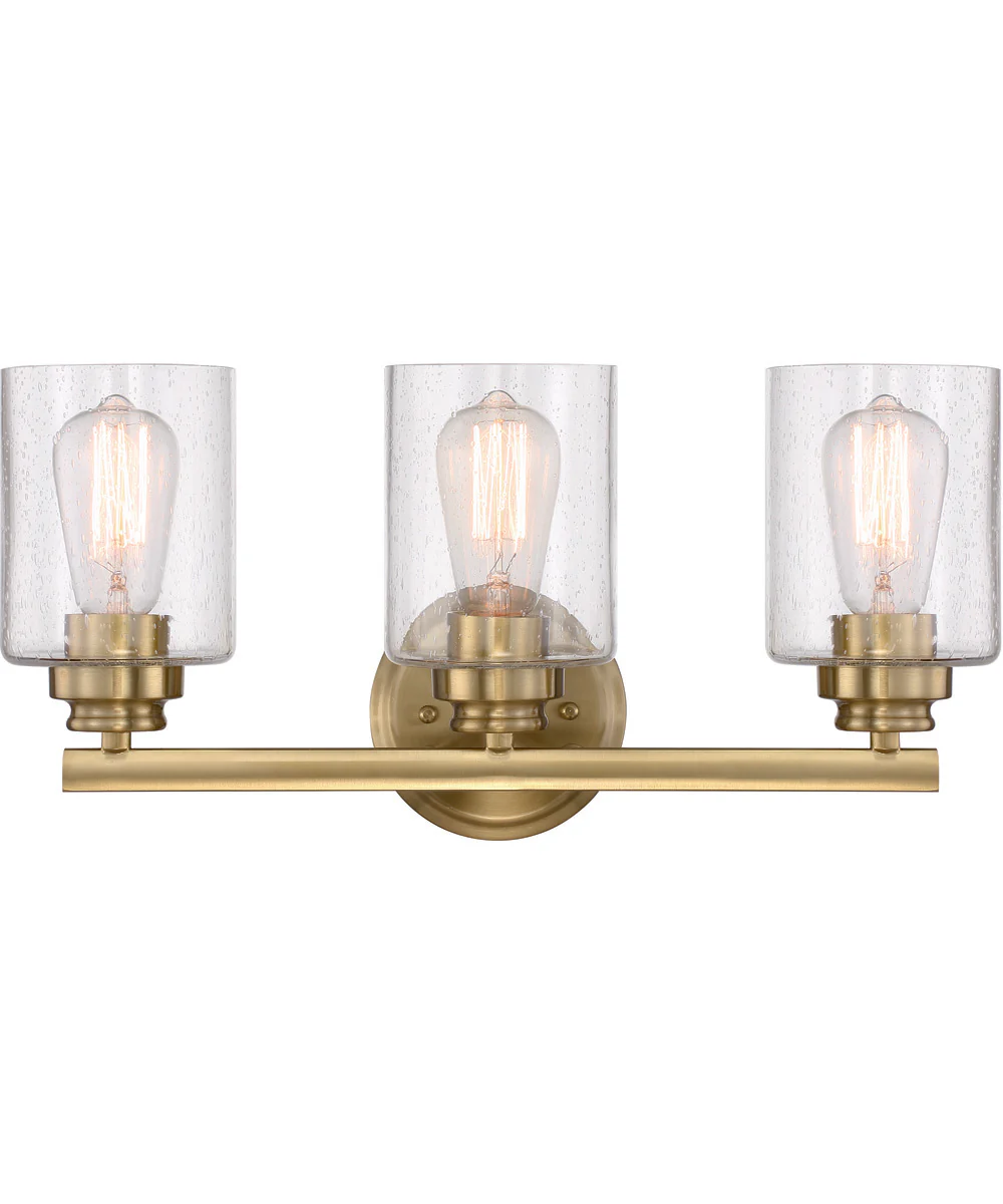 Bolden 3-Light Vanity Satin Brass - Image 4