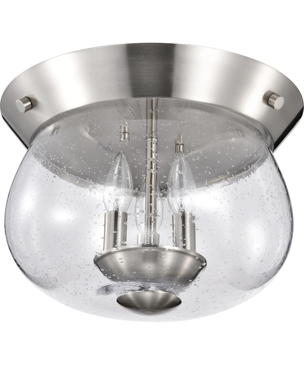 Boliver 3-Light Close-to-Ceiling Brushed Nickel - Image 5