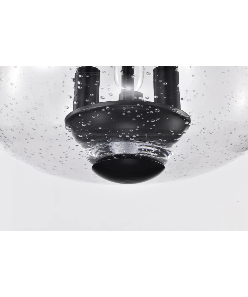 Boliver 3-Light Close-to-Ceiling Matte Black - Image 10