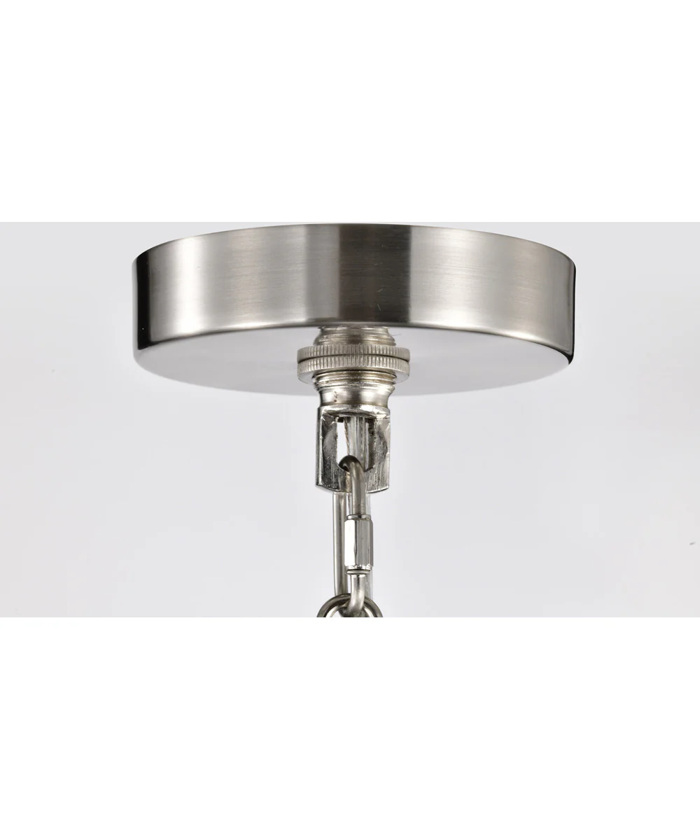 Boliver 3-Light Pendant Brushed Nickel - Image 8