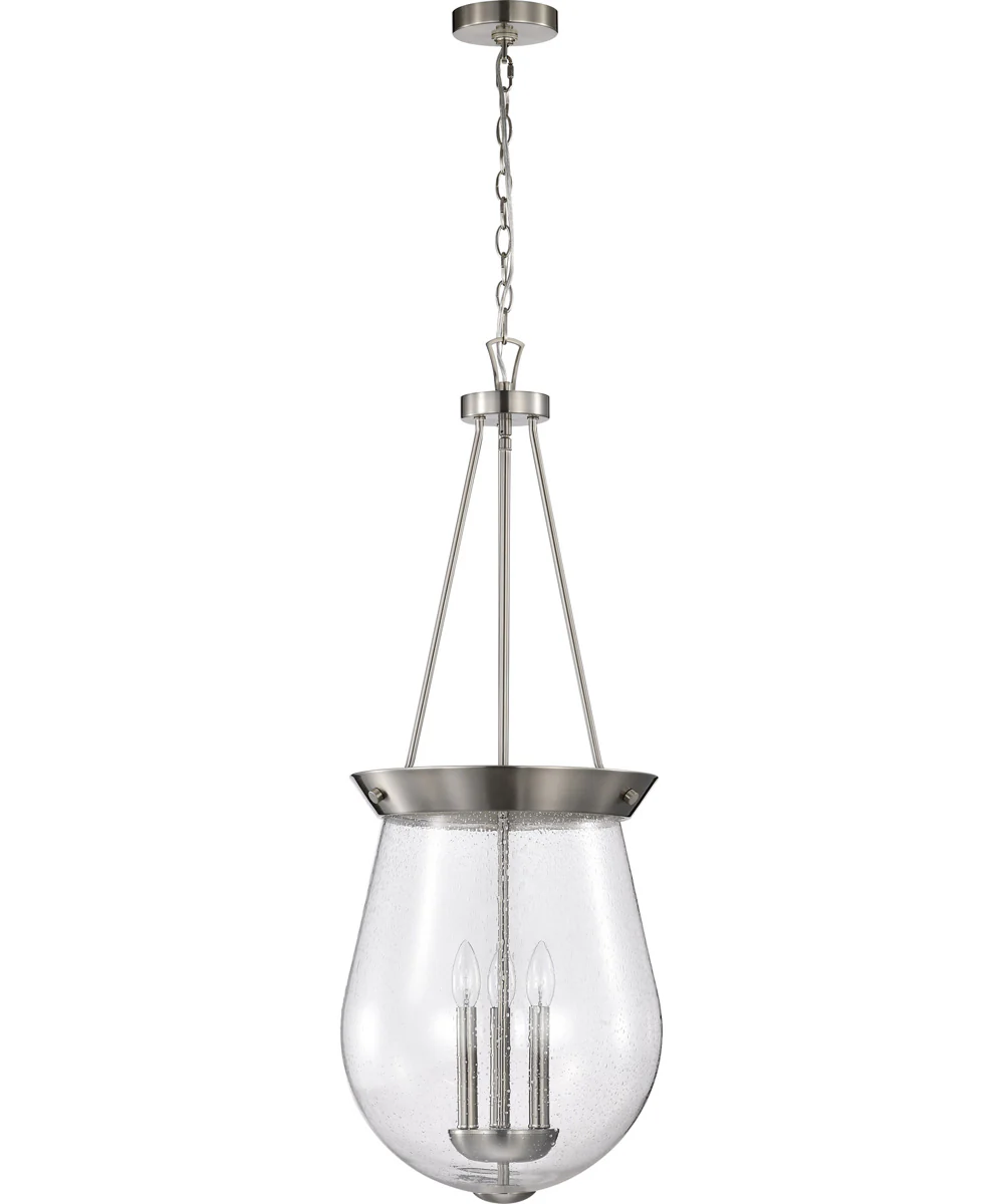 Boliver 3-Light Pendant Brushed Nickel - Image 5