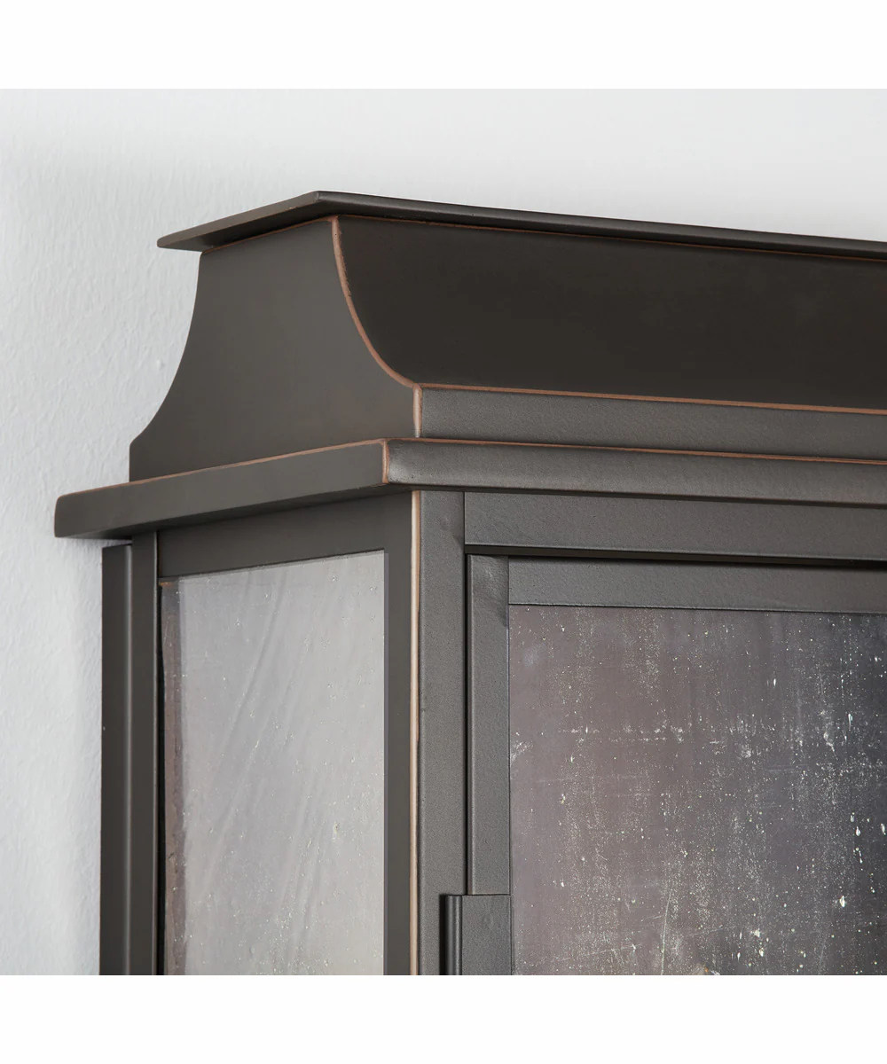 Bolton 3-Light Outdoor Wall-Lantern Rain or Shine - Oiled Bronze - Image 2