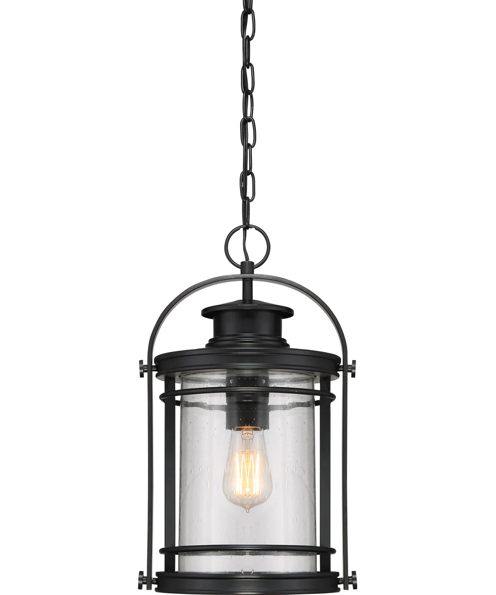 Booker Large 1-light Outdoor Pendant Light Mystic Black - Image 2