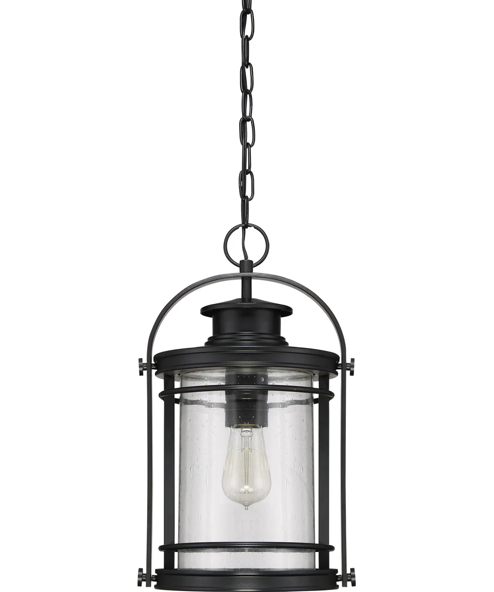 Booker Large 1-light Outdoor Pendant Light Mystic Black - Image 3